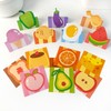 15 Sheets Gourmet Series Writable Sticky Notes Cute Cartoon Message