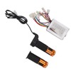 48V 800W Brushed Motor Controller with Yellow Grips Set Heat