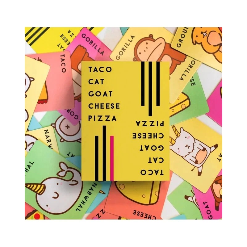 Dolphin Hat Games, Taco Cat Goat Cheese Pizza Card Game