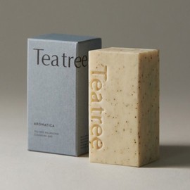 Aromatica 아로마티카 티트리 밸런싱 클렌징바 1+1+1 (티트리비누) Aromatica Tea Tree Balancing Cleansing Bar 1+1+1 (Tea Tree Soap)