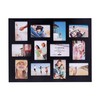 Malden International Designs Black 12 Opening Collage Photo Frame