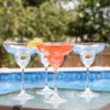 Lily's Home Unbreakable Acrylic Margarita Glasses, Made of Shatterproof Plastic
