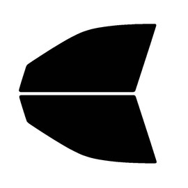 PreCut Front Door Window Tint Kit Compatible with Saab 9-3 1999-2002 Hatchback, 35% VLT