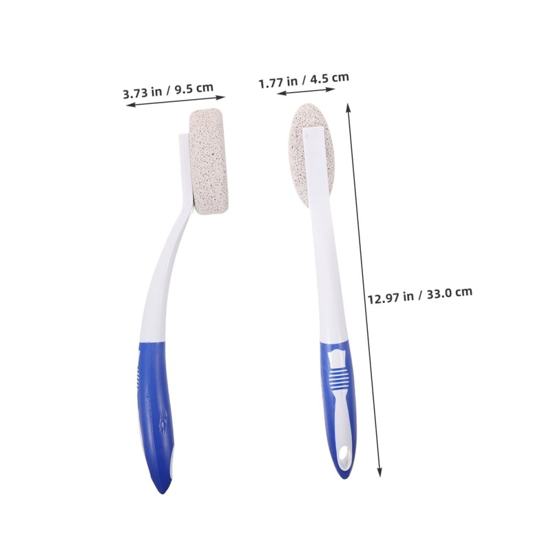 Mikinona Pedicure Foot File Pumice Stone Ergonomic Design Dead Skin