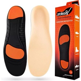 Fit My Feet SolesRX Arch Support Orthotic Inserts   for Standing All Day - M 8-9/W 10-11