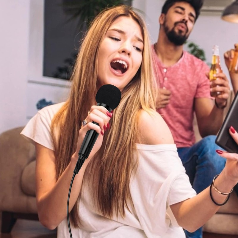 Spircol 5 Pack Foam Mic Cover Handheld Microphone Windscreen (5