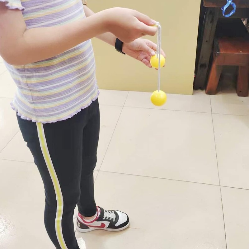 HVZUM 3 Pairs Clacker Ball,Ladder Balls, Toss Game Balls, Children's