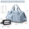 Small Gym Bag for Women, Waterproof Travel Duffle Bag Carry