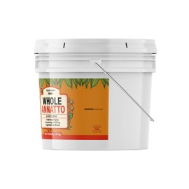 Whole Annatto Seeds By Unpretentious Baker, 1 Gallon, Seasoning, Grilling Spice & Rub, Cooking