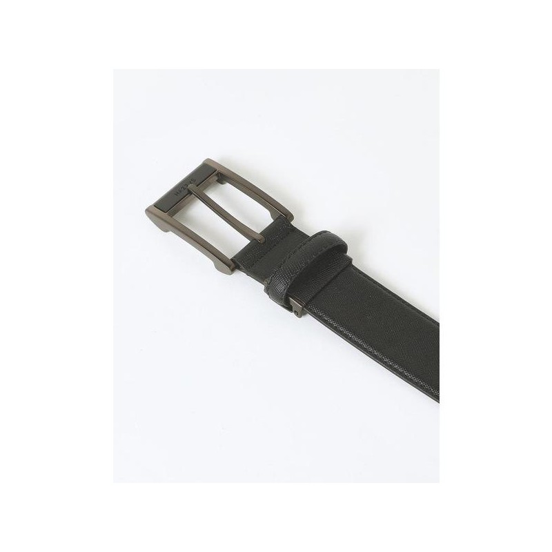 Hazzys (신세계센텀점)블랙 단색 소가죽 벨트 HJBE5E331BK (Shinsegae Centum City) Black