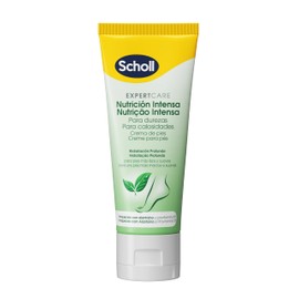 Scholl ExpertCare Fußcreme Intensive Ernährung für Hornhaut, reichhaltige Hydratation mit Allantoin und Provitamin B5 für glattere und weichere Füße, 75 ml