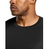 ATHLIO Men's 3-Pack Cool Dry Compression Shirts, Short Sleeve Sports