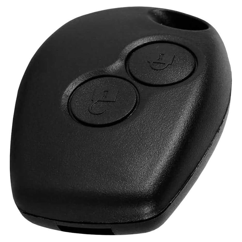 OcioDual 2 Button Key Shell Compatible with Dacia Duster Logan