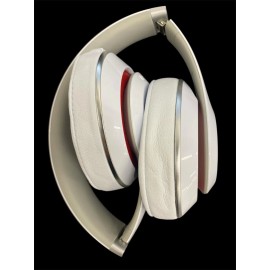 Beats by Dr. Dre Studio Wireless Over Ear Headphones - White/Red