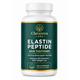 Claranova Labs Elastin Peptide, Elastin Peptide Skin Tightening Formula, 60 Capsules
