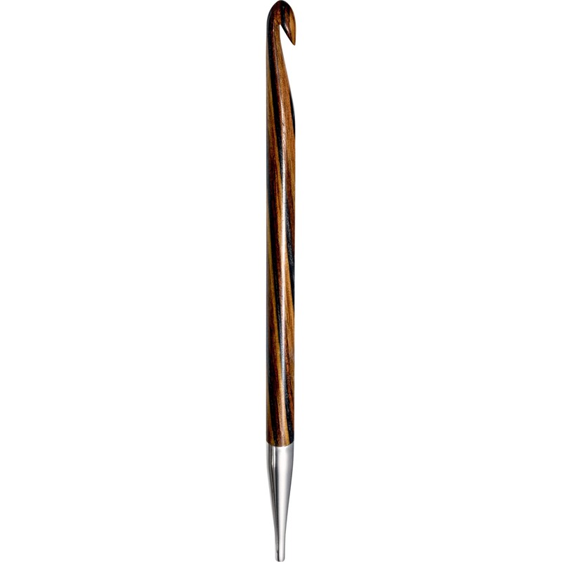 Prym 3.5 - 8 mm Tunisi Crochet Hooks Set, Natural
