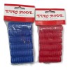 EUROMODE 48 Tubos Cabello Autoadheribles Plastico Rodillo 13,15,17 Mm