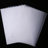 Pack of 100 Transparent Paper A4 Wrapping Paper Tissue Paper