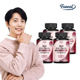 퍼니트 간건강 리얼 밀크씨슬 4병 (12개월분) Furnit Liver Health Real Milk Thistle 4 bottles (12-month supply)