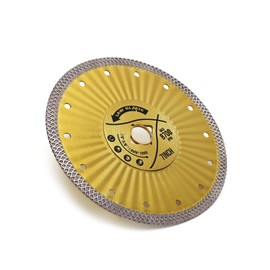 7 inch Tile Blade Super Thin Diamond Porcelain Cutting Blade for Dry or Wet Cutting Tile Granite Marble (1, 7")