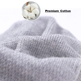 AKOENY No Show Socks Womens 6 Pairs Low Cut Invisible Ankle for Flats Sneakers Liner Loafer, Size 6-9, Grey