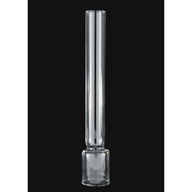 B&P Lamp® 1 3/8 Inch by 9 Inch Kosmos #8 Style Clear Glass Lamp Chimney for Vintage and Antique Style Lighting