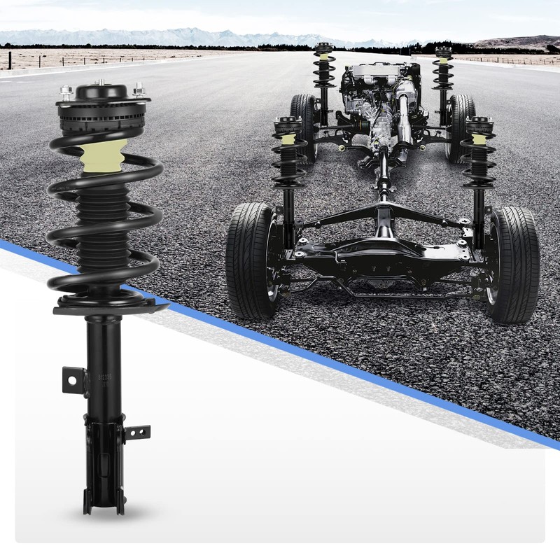 YITAMOTOR Front Complete Strut Quick Struts Compatible with 2009-2019 Dodge