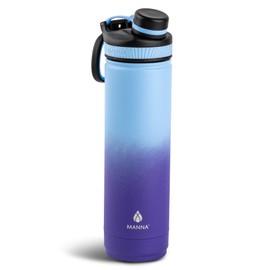 Manna Saratoga Double-wall Insulated Stainless Steel Bottle - 26 Oz - Purple Ombre