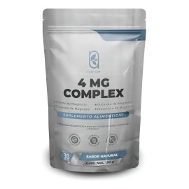 NAIMA 4 MG Complex 150 g, Sabor Natural  Suplemento en Polvo 100  Puro con Citrato,Glicinato,Treonato y Gluconato de Magnesio Con Inulina de Agave,...