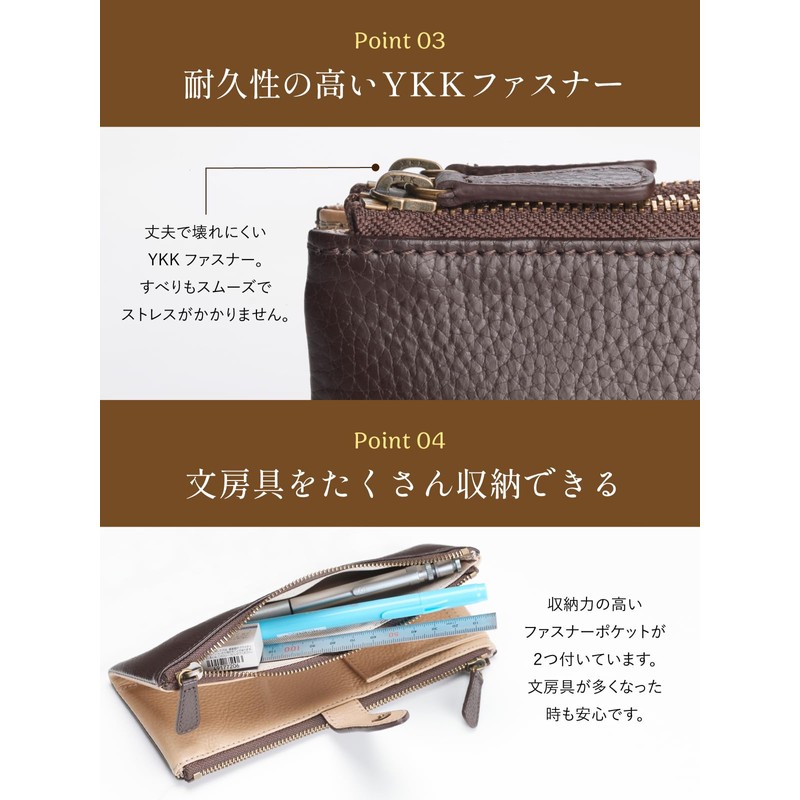 yaoraca Pen Case [Single Pen Holder], Leather Pen Box for