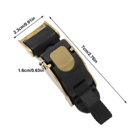 Motorcycle Helmet Metal Pull Buckles, Helmets Quick Release Buckle Kit, Double-D Safe Quick Release Clip Helmets Accessories, Fast Buckle Straps With Clips, Motorcycle Helmets Accessories