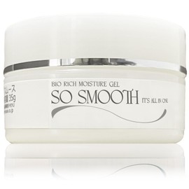 BioRichMoistureGel SO SMOOTH Biorrich Moisture Gel, SoSmooth for Dry Skin, All-in-One Skin Care, Basic Cosmetics, Highly Moisturizing, Moisturizing, Long Lasting, Fluctuating Skin, Pores, Horse Oil