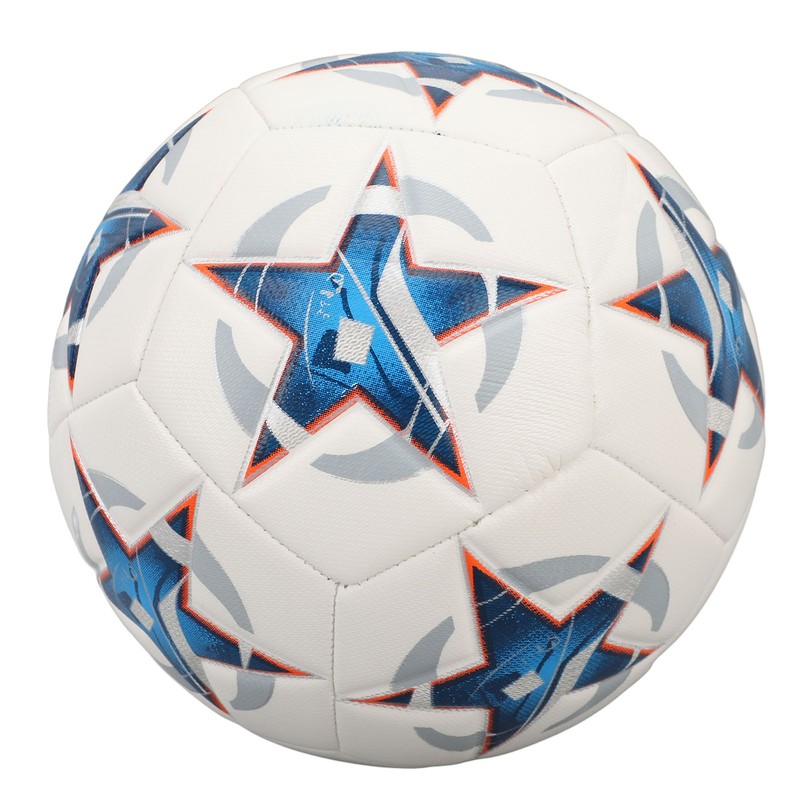 PU Leather Soccer Balls Size 5 High Resilience Abrasion Resistance