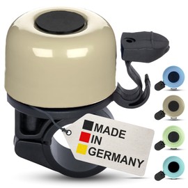 Children's Bicycle Bell – Pastel Brown – Bicycle Bell Children Girls – Bicycle Bell Children's Bell, Children's Bicycle Bell, Bicycle Bell Girls – Made in Germany