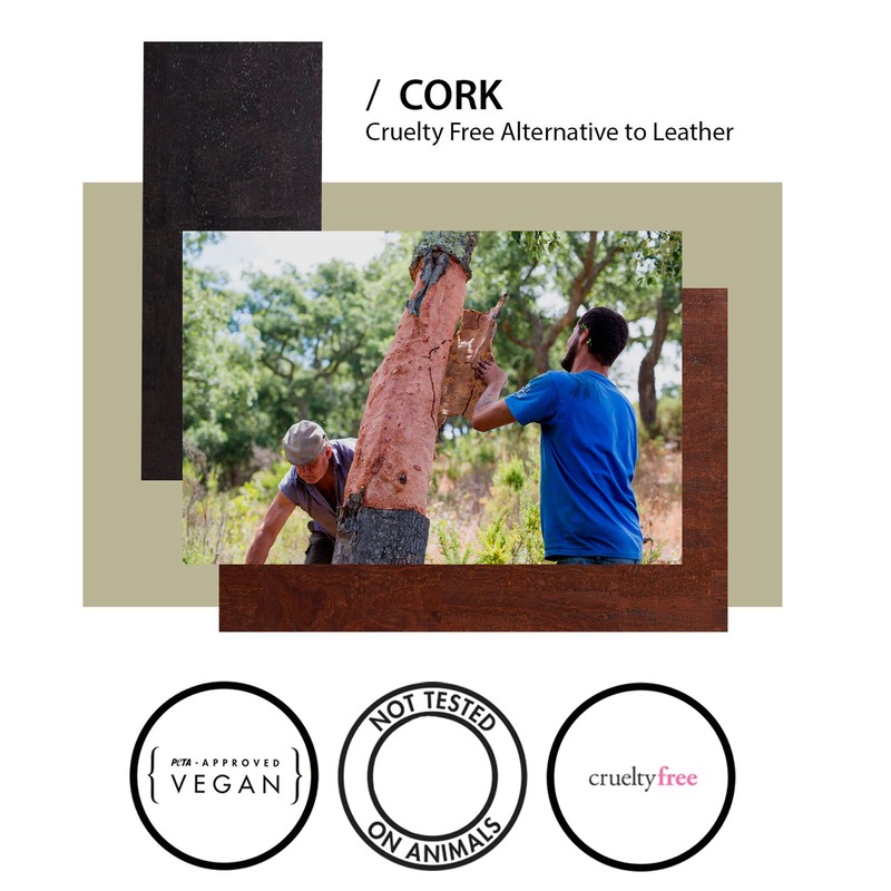 Corkor Cork Front Pocket Wallet – Cork Wallet - Vegan