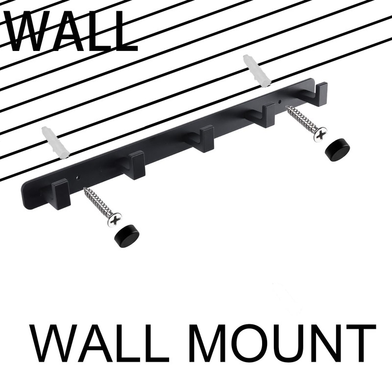 Vanloory Coat Rack, Heavy Duty Stainless Steel 5 Tri Coat