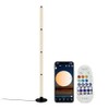 YOSION Smart Floor Lamp, 5.3FT Height LED Standing Lamp with