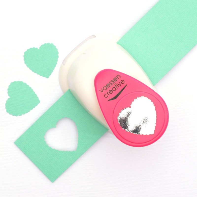 Vaessen Creative Craft Paper Punch - Heart - 2,2 x