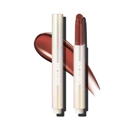 SHEGLAM PoutPerfect Brillo Labial Sólido Hidratante Lápiz Labial no Pegajoso con Aceite de Coco - Beso Sepia
