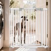 41" Extra Tall Indoor Dog Gate,30-49.2" Wide Heavy Duty Pet