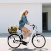 YEEGO DIRECT Rear Bike Rack with Basket, Adjustable Detachable Bike