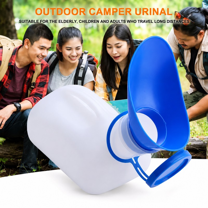 Portable Urinal Bottle for Travel and Outdoor Use – 1000ML