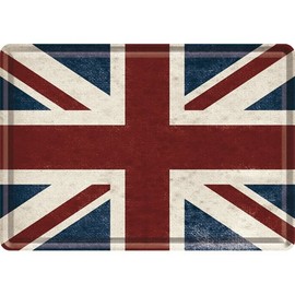 ユニオンジャック Union Jack/ポストカード はがき (ブリキ製)