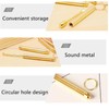 8 Pcs Ear Wax Removal Tool, Folding Type Copper Ear-Pick
