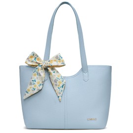 LuxeBold Tote Bag for Women Medium Shoulder Purses Hobo Handbags for Work Top Handle Bag for Fall LXB-001BL-NEW