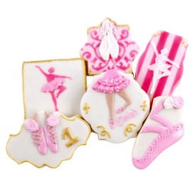1 Dz. Prima Ballerina Cookies! The Poise of a Prima Ballerina is unmatched! Ballet Birthday, Themed Shower Party Favors or Gift!