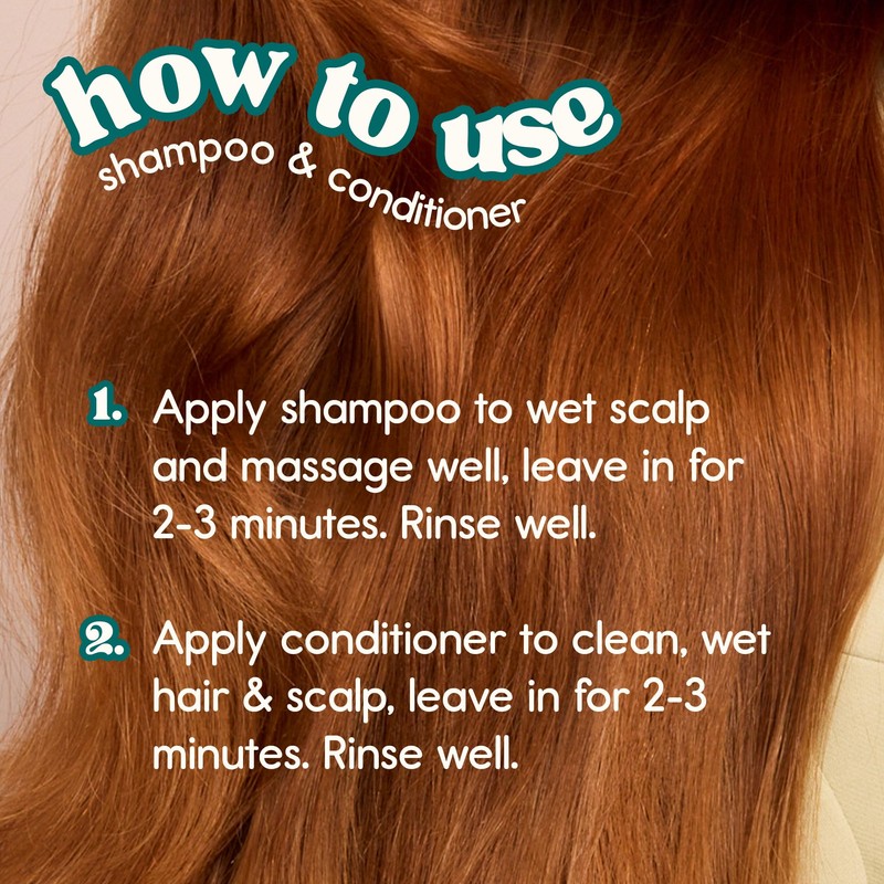 Nature Spell Dandruff Complex Shampoo & Conditioner Set, 300ml Each