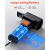 250000RPM Electric Air Duster for Keyboard: One Blow Clears Dust
