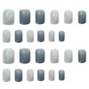 ncip05 False Nail Tip, Short, Nail Tip, Cute, Plain, Simple,