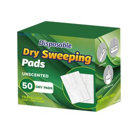 UKEENOR Dry Mop Refills 50 Counts Disposable Dusting Cloths Dry Sweeping Refills Dry Duster Cloths Mop Pads Floor Cloth Refills Electrostatic Cloths 7.8"x11.8" Extra Thick Box Packing